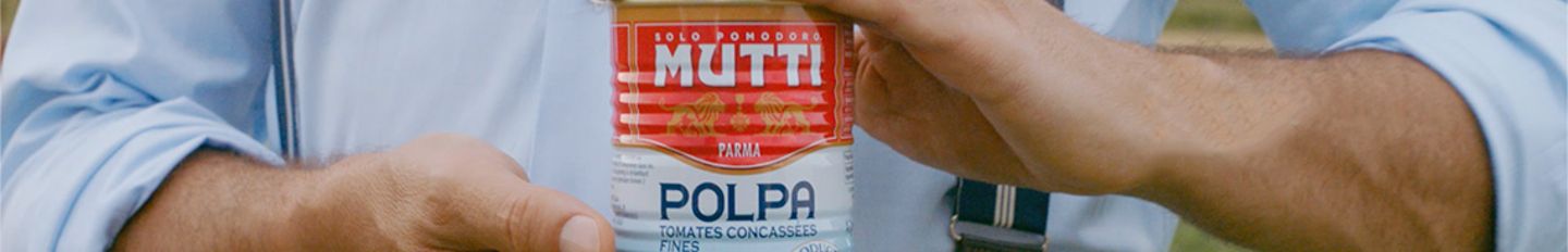 Sinds 1899 maakt het familiebedrijf Mutti in Parma al tomaten in blik, passata en tomatenpuree.