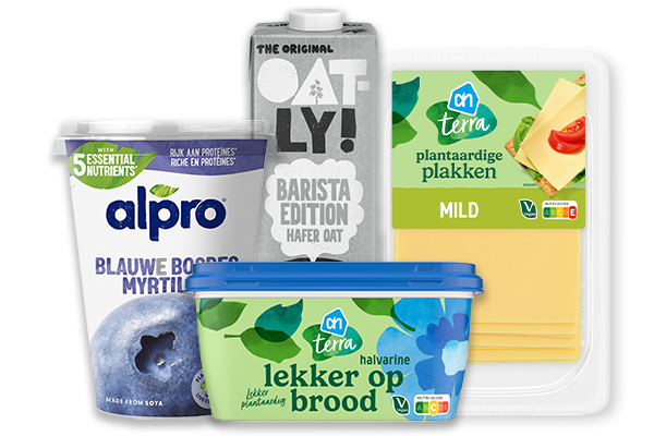 Vegetarisch, vegan en plantaardig