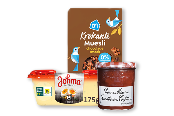 Ontbijtgranen, beleg