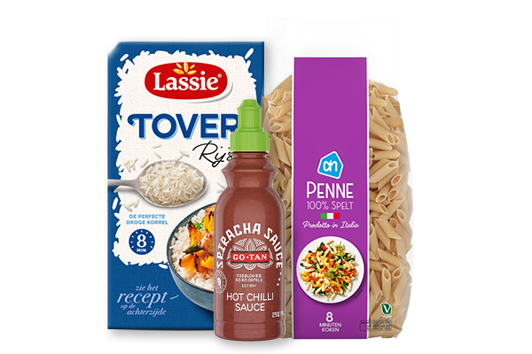 Pasta, rijst, wereldkeuken