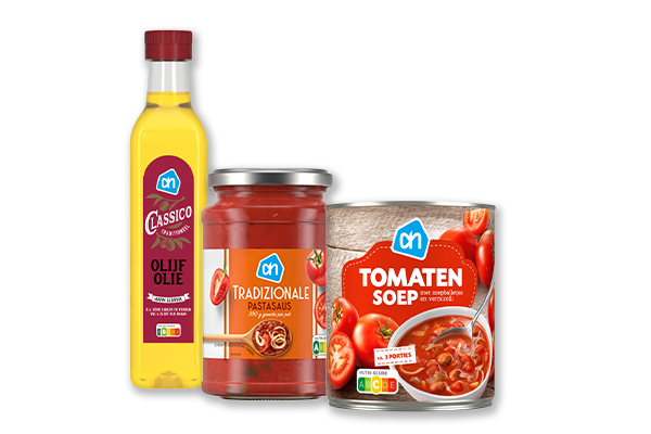 Soepen, sauzen, kruiden, olie