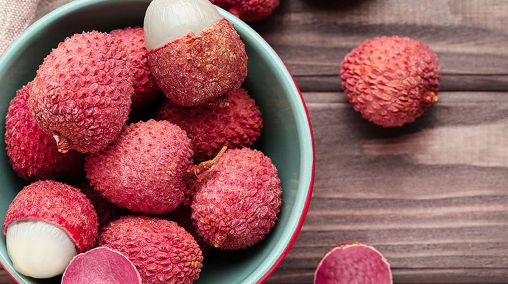 Hoe pel je lychee?