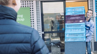 Online reserveren momenteel via Albert Heijn België.