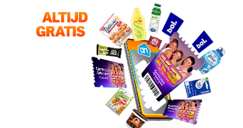 Kras ALTJD een GRATIS product promotie van Albert Heijn met verschillende gratis producten zoals Zonnatura, Zwitsal, Activia, Kefir, sportkaarten, bol.com cadeaukaarten, Lipton ice tea en Lassie rijst rond een kassabon
