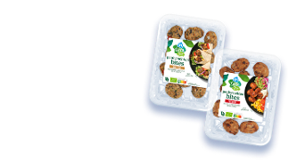 AH Terra peulvruchten bites in verpakking naast tekst 'Swap van de week' op een blauwe achtergrond