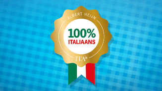 ITA-keurmerk. Producten die 100% Italiaans zijn, en gewoon in de winkel bij Albert Heijn liggen.