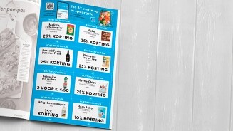 Kortingscoupons op producten zoals Melitta, Nakd, Passoã, Pickwick, Teisseire, Kettle Chips, HG en Hero Baby.