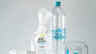 Plastic verpakkingen van Albert Heijn
