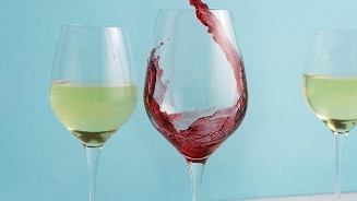 Alcoholvrije wijn rood en wit
