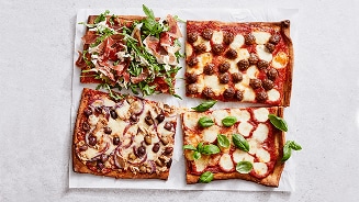 Verschillende pizzasoorten