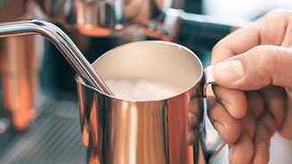 espresso macchiato melkschuim maken