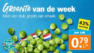 Groente van de week: spruitjes