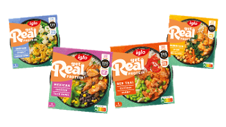 Iglo get real protein producten
