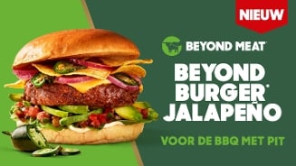 Beyond Meat's nieuwe Beyond Burger Jalapeño, ideaal voor de BBQ.