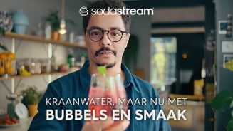Sodastream promotie: kraanwater met bubbels en smaak