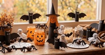 Halloween knutselwerkjes