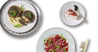 Een betaalbaar 3-gangen menu