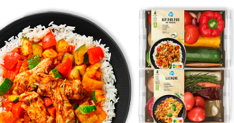 Verspakketten kip piri piri en lasagne