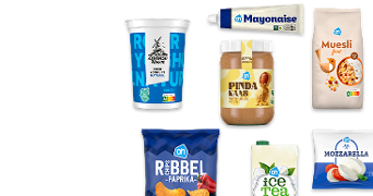 Verschillende prijsfavorieten producten