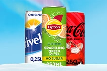 Rivella, Lipton Ice Tea en Coca Cola