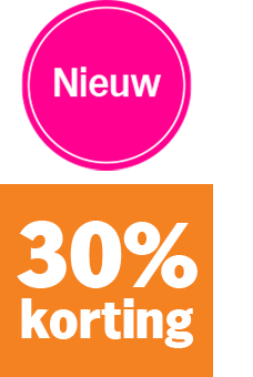 Nieuw product met 30% korting