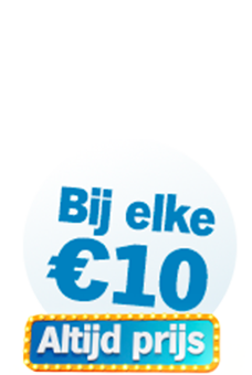 Bij elke €10 Altijd prijs promotieafbeelding