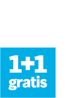 1+1 gratis promotie afbeelding