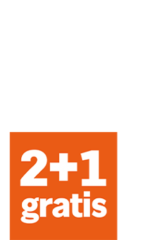 2+1 gratis aanbieding van Albert Heijn