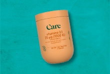 Vitamine D3 supplement van het merk Care