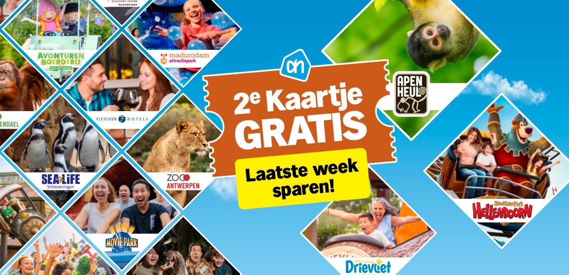 Laatste week uitjes sparen. 2e kaartje gratis