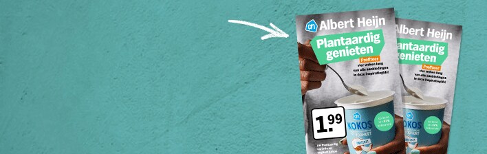NIEUW: inspiratie en promo's op plantaardig vind je in onze gids