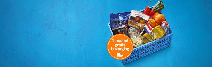 Laat je boodschappen 1 maand gratis thuisbezorgen