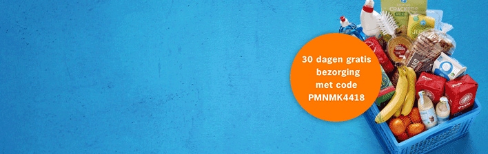 Krijg 30 dagen gratis bezorging met code PMNMK4418