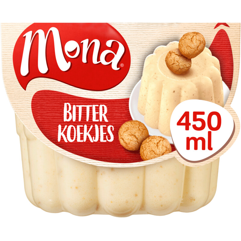 Een afbeelding van Mona Bitterkoekjespudding