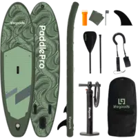 Lifegoods SUp board basic allround 1 tribal green