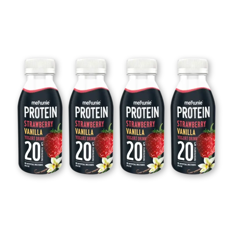 Protein strawbvanil yogurtdrink 4-pack