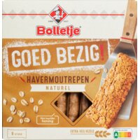 Een afbeelding van Bolletje Goed bezig havermoutrepen naturel