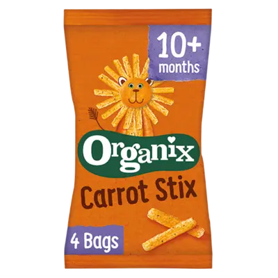 pdp-image-Organix Maïs sticks met wortel 4-pack 10m+
