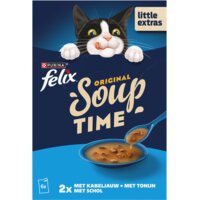 Een afbeelding van Felix Soup original met kabeljauw tonijn schol