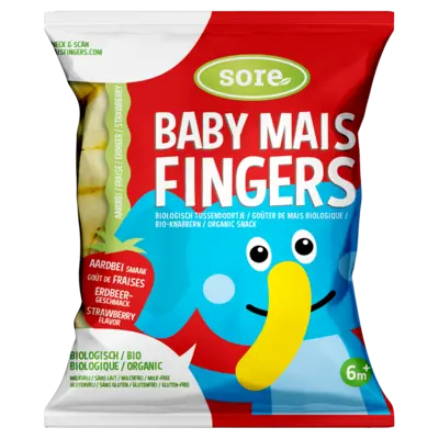 pdp-image-Sore Baby maisfingers aardbei 6m+