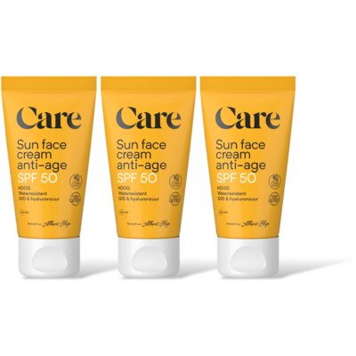 pdp-image-Care Sun face cream anti-age spf50 3-pack