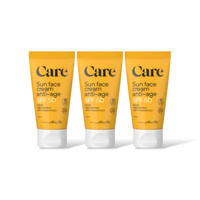 pdp-image-Care Sun face cream anti-age spf50 3-pack