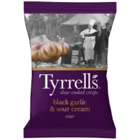 Tyrrells Black garlic & sour cream