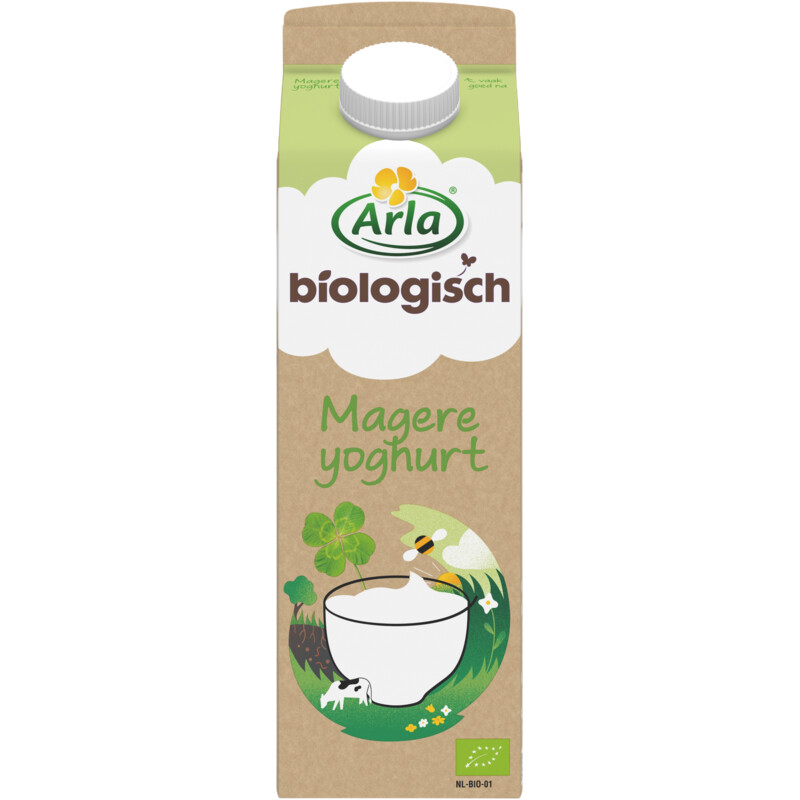 Een afbeelding van Arla Biologisch magere yoghurt