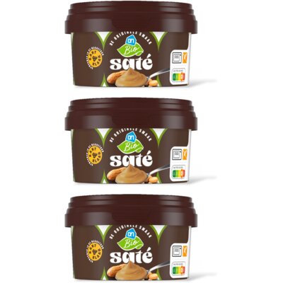 pdp-image-AH Biologisch Satesaus kant & klaar 3-pack