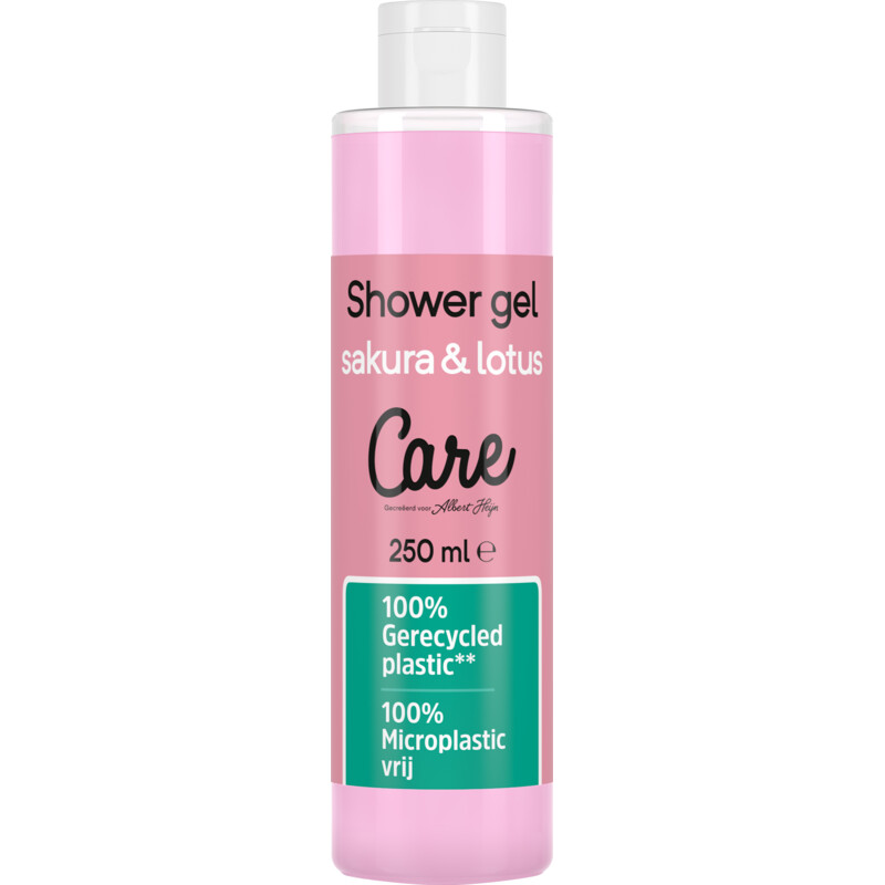 Een afbeelding van Care Shower gel sakura & lotus