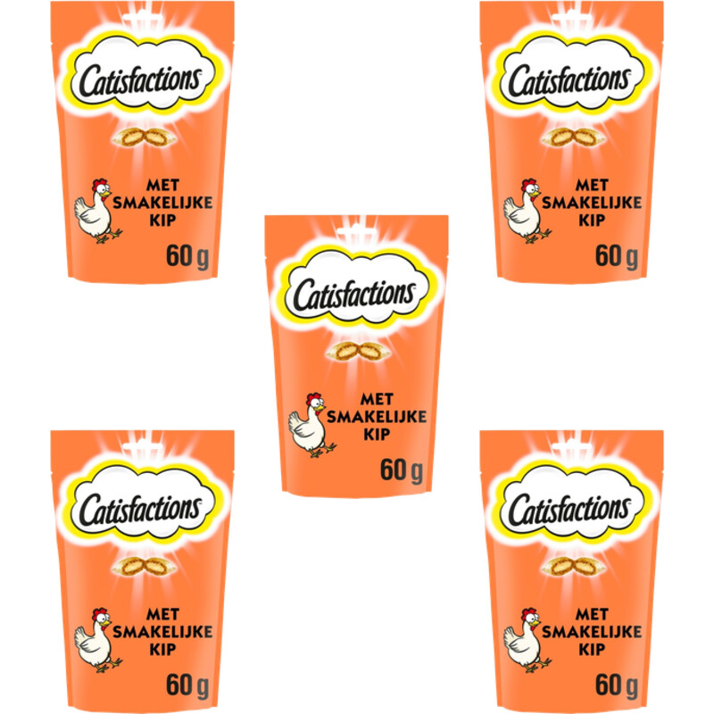 Een afbeelding van Catisfactions Kip 5-pack