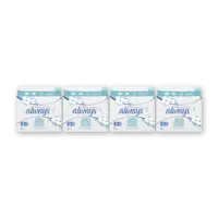 Always Maandverband Cotton Night 4-pack