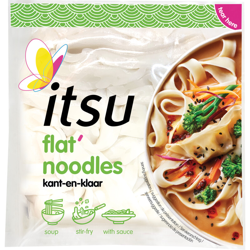 Een afbeelding van Itsu Flat noodles kant-en-klaar