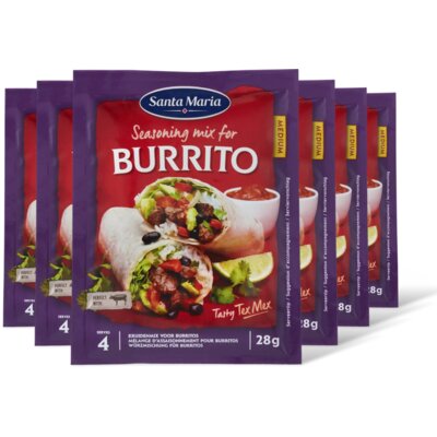 Santa Maria Kruidenmix burrito 6-pack